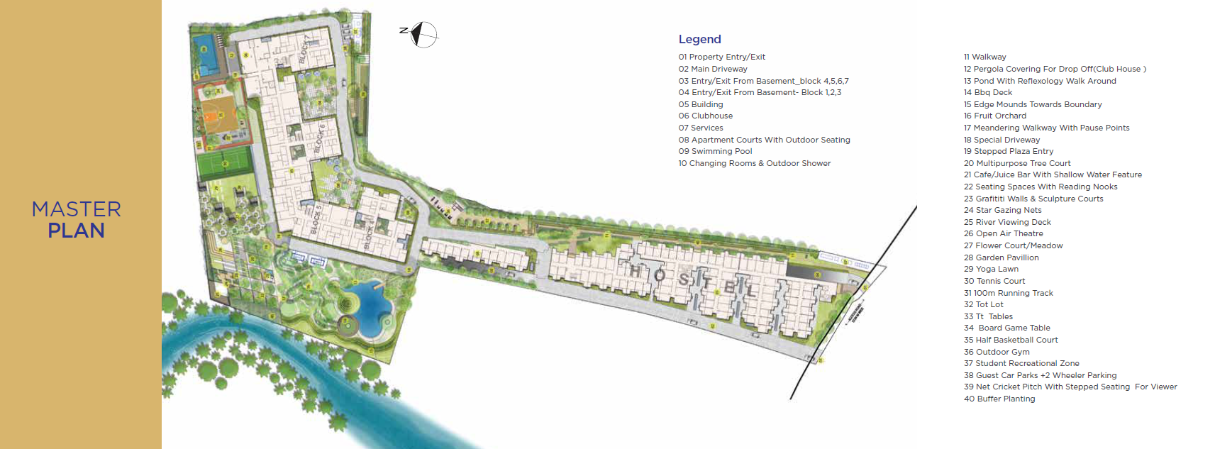 Sattva Simplicity Master Plan Designed in 72 Acres Rajarajeswari Nagar, Bangalore